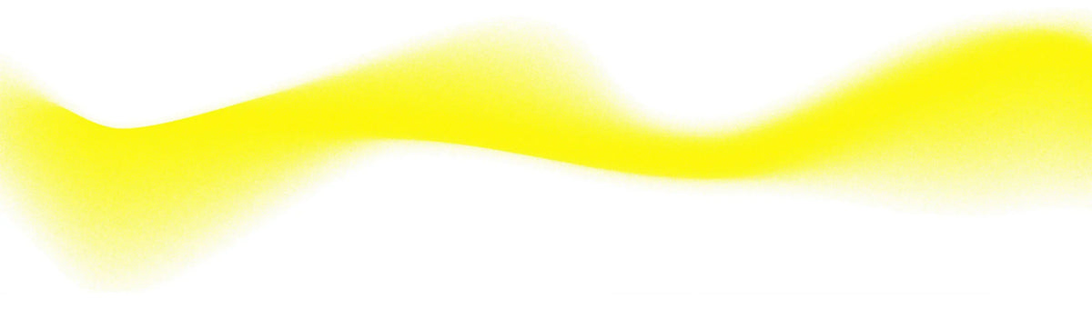 A soft flowing yellow gradient wave representing our fragrances in a 100ml format discovery set with complimentary sample
