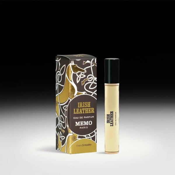 Irish Leather - Juniper Berry, Green Mate, Leather Travel Size