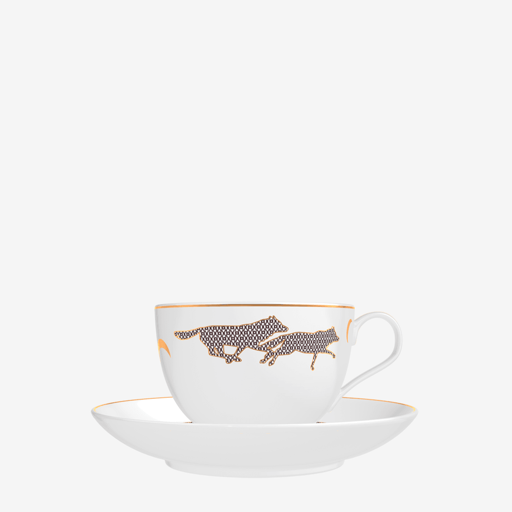 Russian Leather - Tea cups - Scented candle | Memo Paris