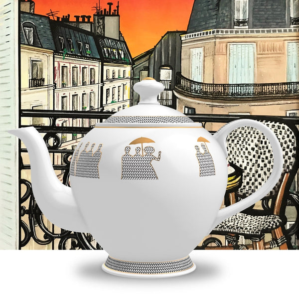 French Leather - Teapot - Scented candle | Memo Paris